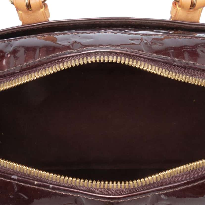 Louis Vuitton Monogram Vernis Summit Drive Purple Leather Good condition - Model View