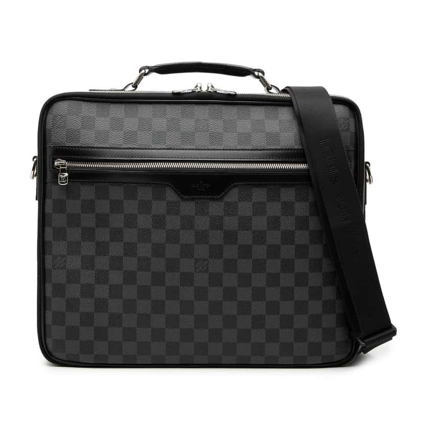 Louis Vuitton Damier Graphite Steve Black Good condition - Front View