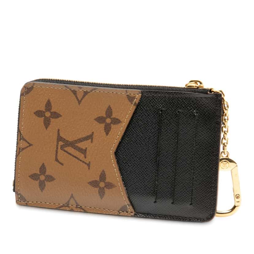 Louis Vuitton Monogram Reverse Recto Verso Card Holder Brown Good condition - Back View