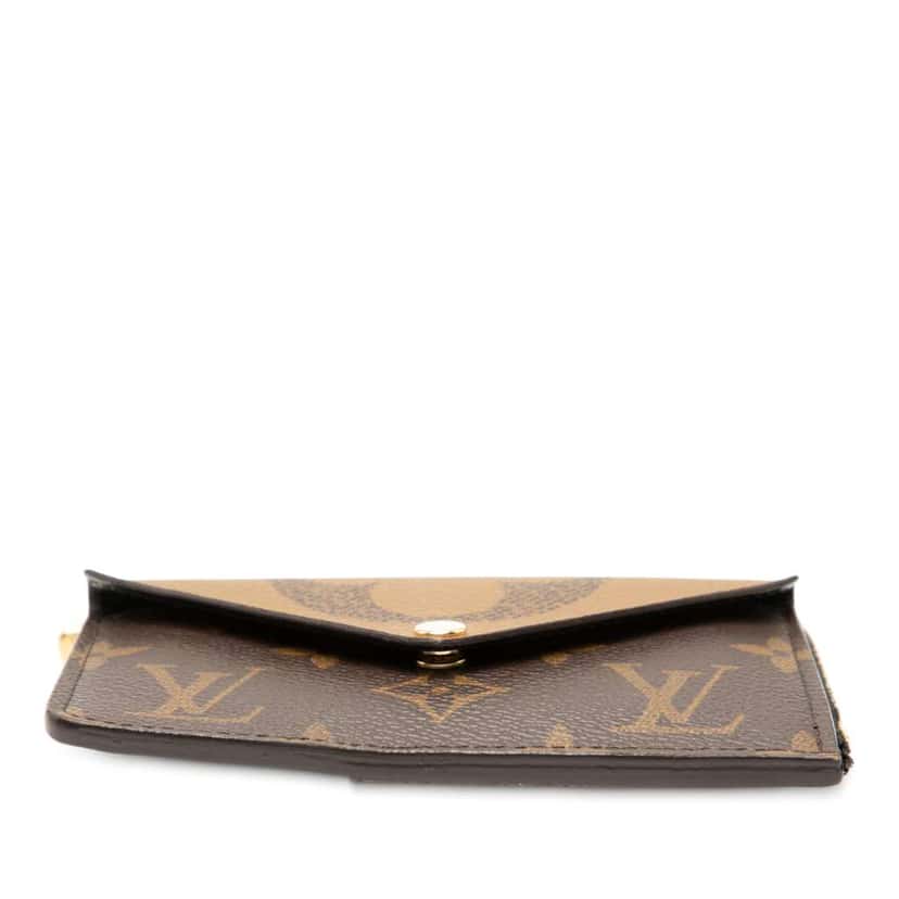 Louis Vuitton Monogram Reverse Recto Verso Card Holder Brown Good condition - Inside View