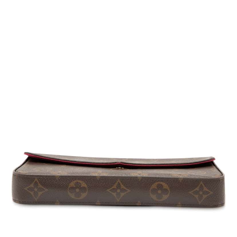 Louis Vuitton Monogram Pochette Felicie Brown Good condition - Inside View
