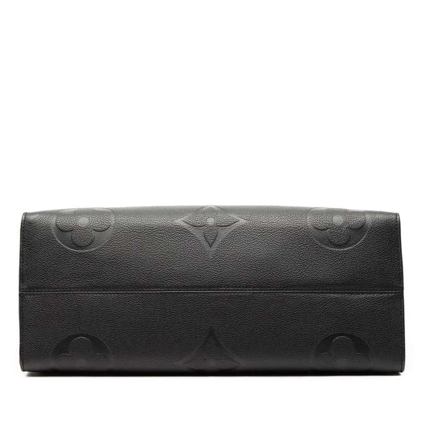 Louis Vuitton Monogram Empreinte Onthego MM Black Leather Very good condition - Inside View