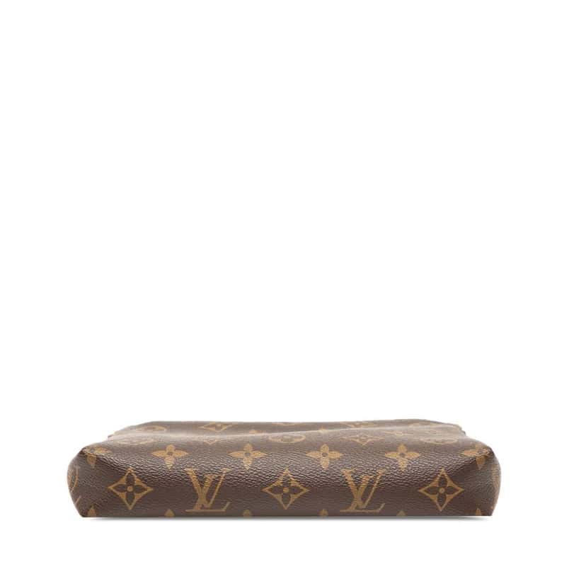 Louis Vuitton Monogram Pallas Clutch Brown Good condition - Inside View