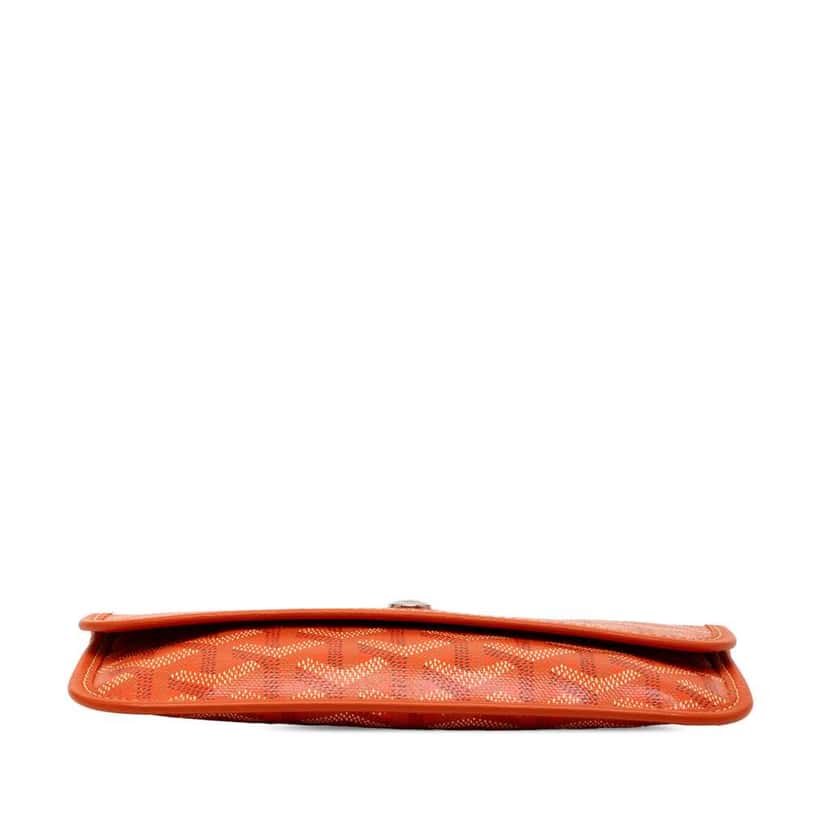 Goyard Goyardine Saint Louis Pouch Orange Canvas Good condition - Inside View