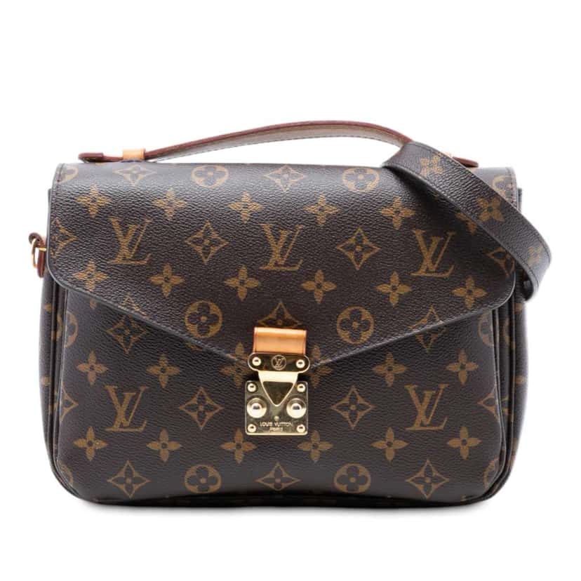 Louis Vuitton Monogram Pochette Metis Brown Very good condition - Front View