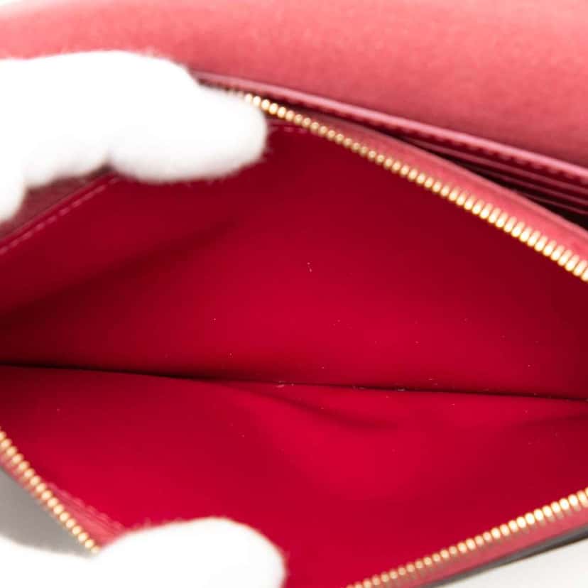 Louis Vuitton Monogram Flore Wallet On Chain Brown Good condition - Model View