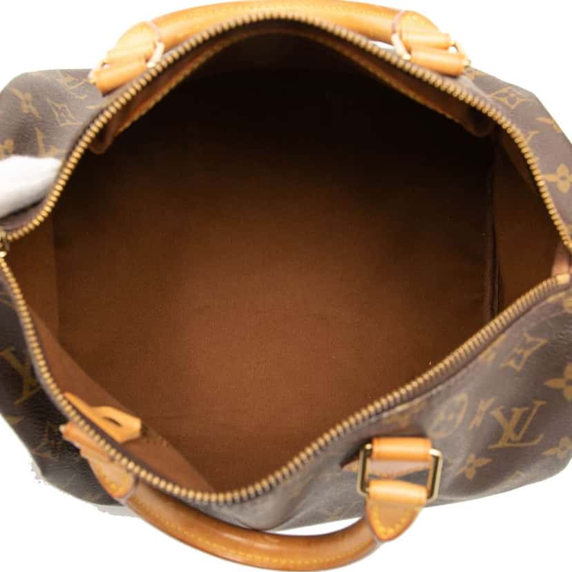 Louis Vuitton Monogram Speedy 30 Brown Good condition - Model View