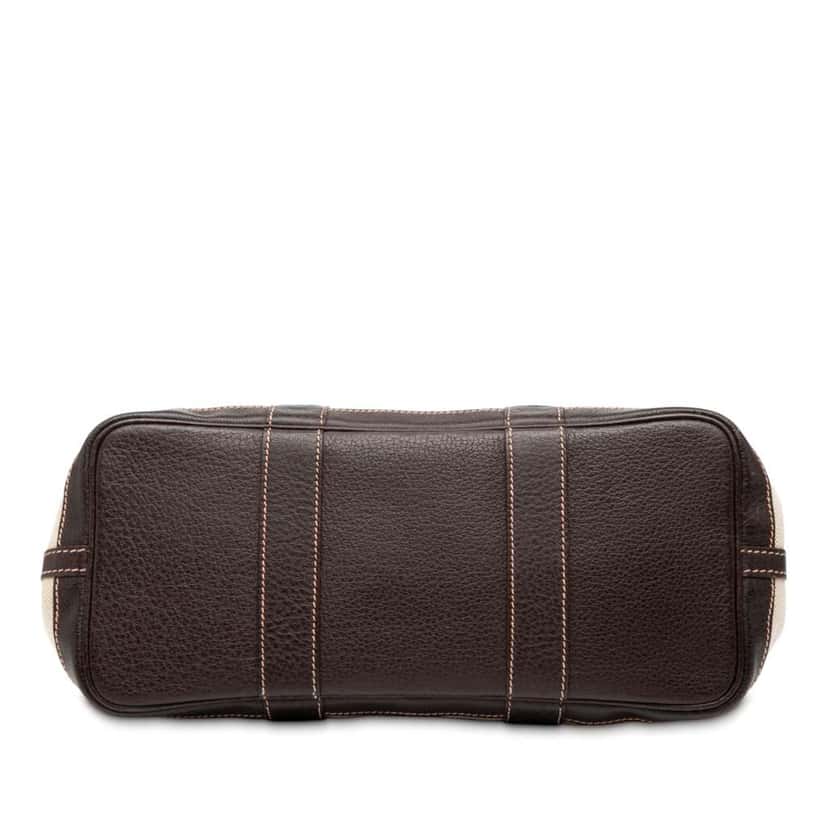 Hermès Toile and Negonda Garden Party 30 Brown Canvas Good condition - Inside View