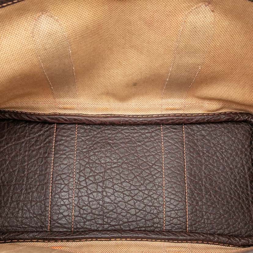 Hermès Toile and Negonda Garden Party 30 Brown Canvas Good condition - Model View