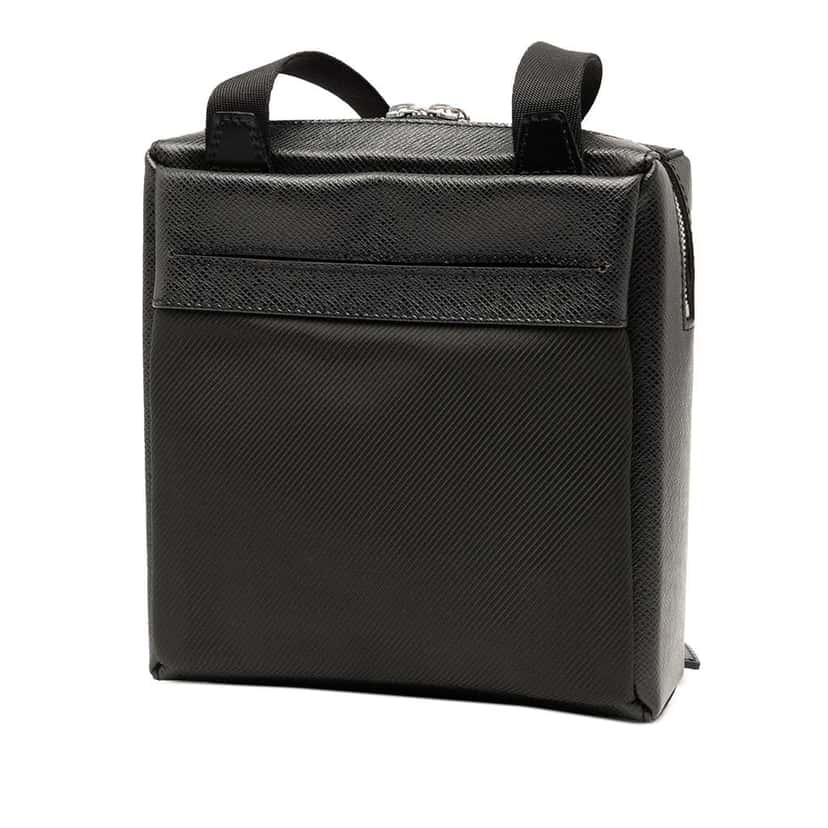 Louis Vuitton Taiga Sayan Black Canvas Good condition - Back View