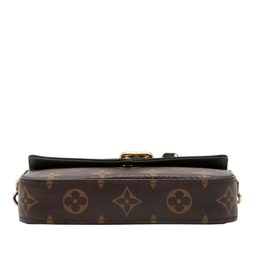 Louis Vuitton Monogram Felicie Strap And Go Brown Very good condition - Inside View