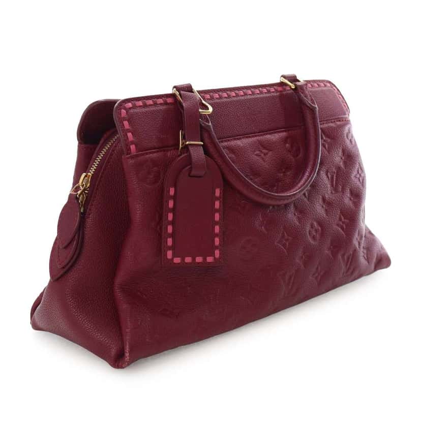 Louis Vuitton Monogram Empreinte Vosges MM Purple Leather Good condition - Inside View