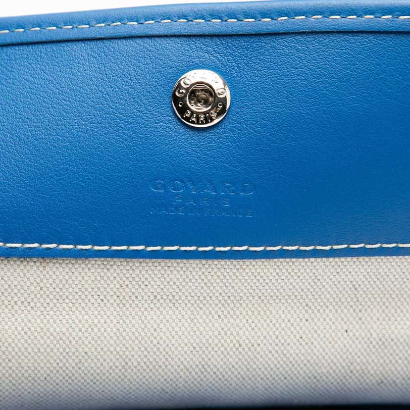 Goyard Goyardine Saint Louis PM Blue Canvas Very good condition - Box View