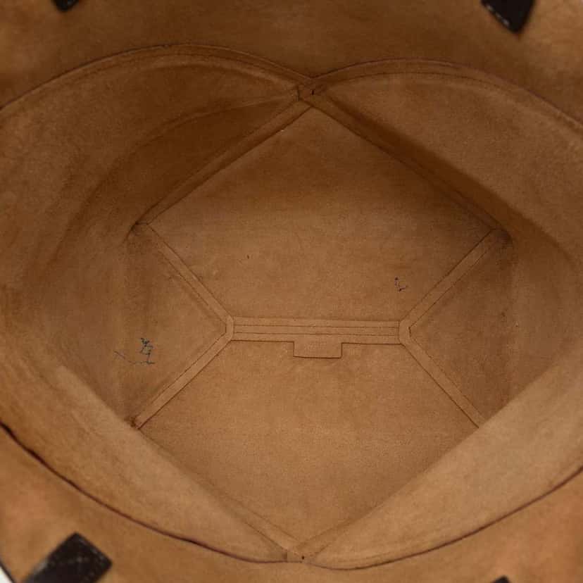 Loewe Medium Bicolor Shiny Calfskin Puzzle Fold Tote Red Leather Good condition - Model View