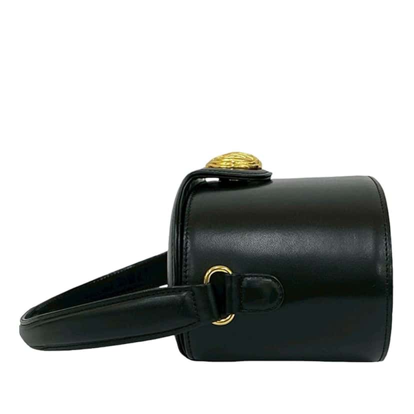Givenchy Leather 4G Logo Metal Vanity Bag Black Leather Good condition - Box View