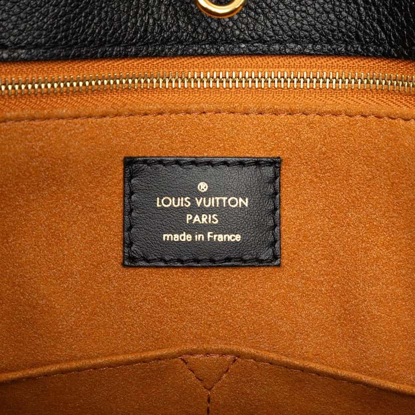 Louis Vuitton Monogram Empreinte Onthego GM Black Leather Very good condition - Box View