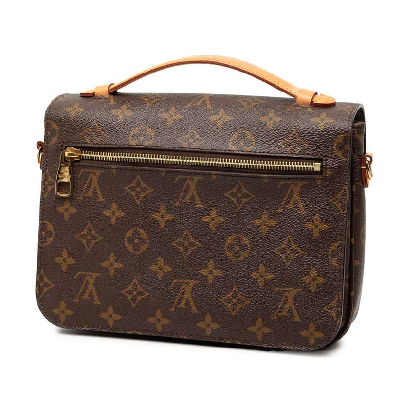 Louis Vuitton Monogram Pochette Metis Brown Good condition - Back View
