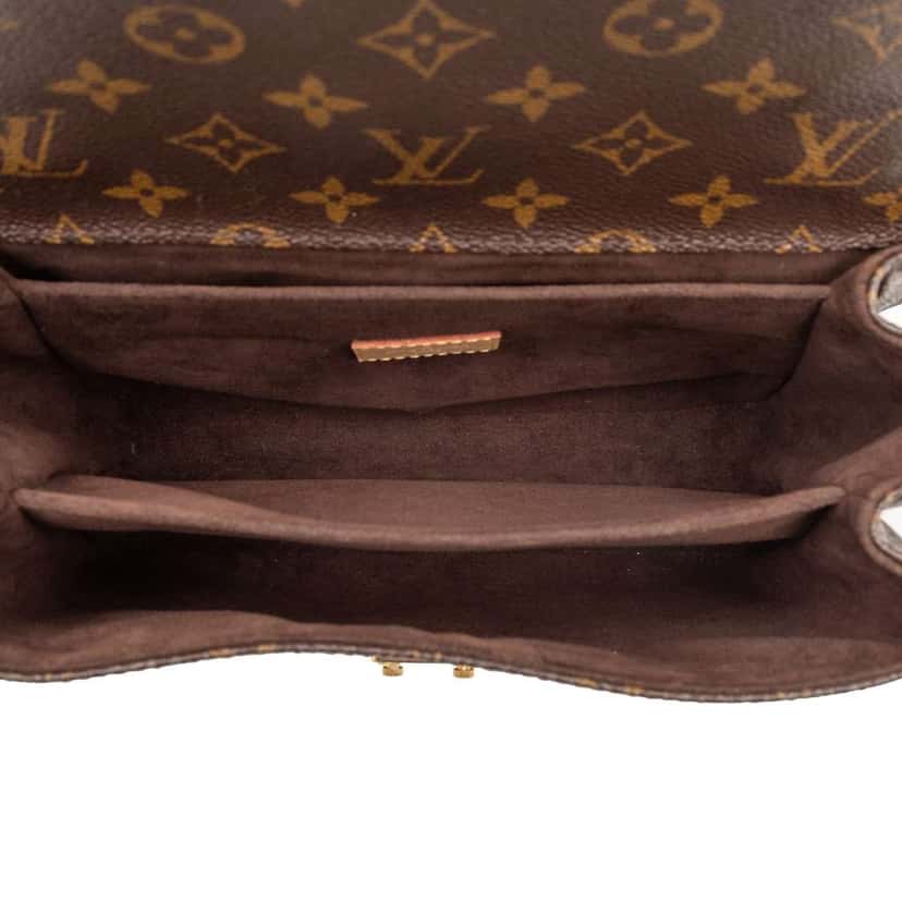 Louis Vuitton Monogram Pochette Metis Brown Good condition - Model View