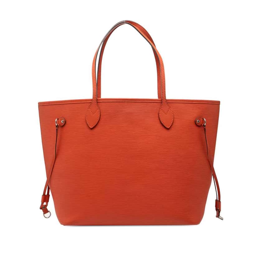 Louis Vuitton Epi Neverfull MM Orange Leather Very good condition - Front View