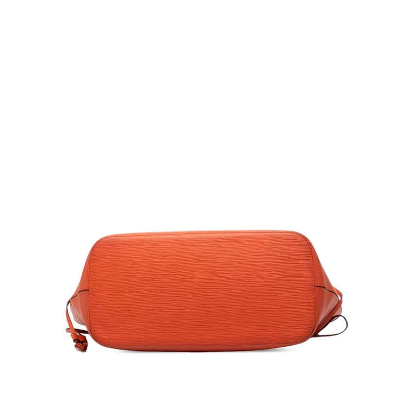 Louis Vuitton Epi Neverfull MM Orange Leather Very good condition - Inside View