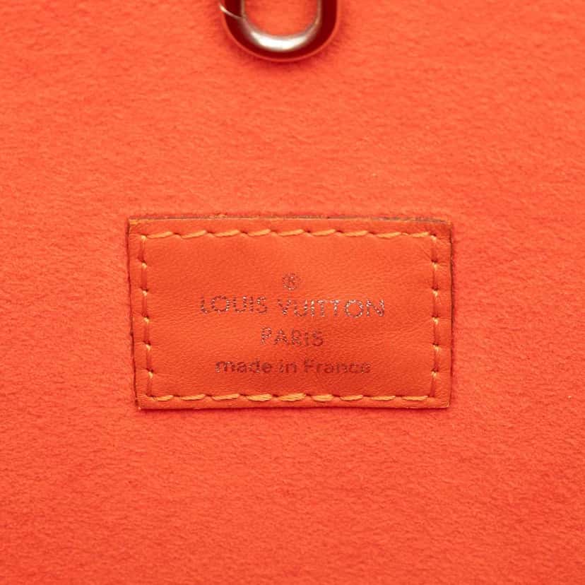 Louis Vuitton Epi Neverfull MM Orange Leather Very good condition - Box View