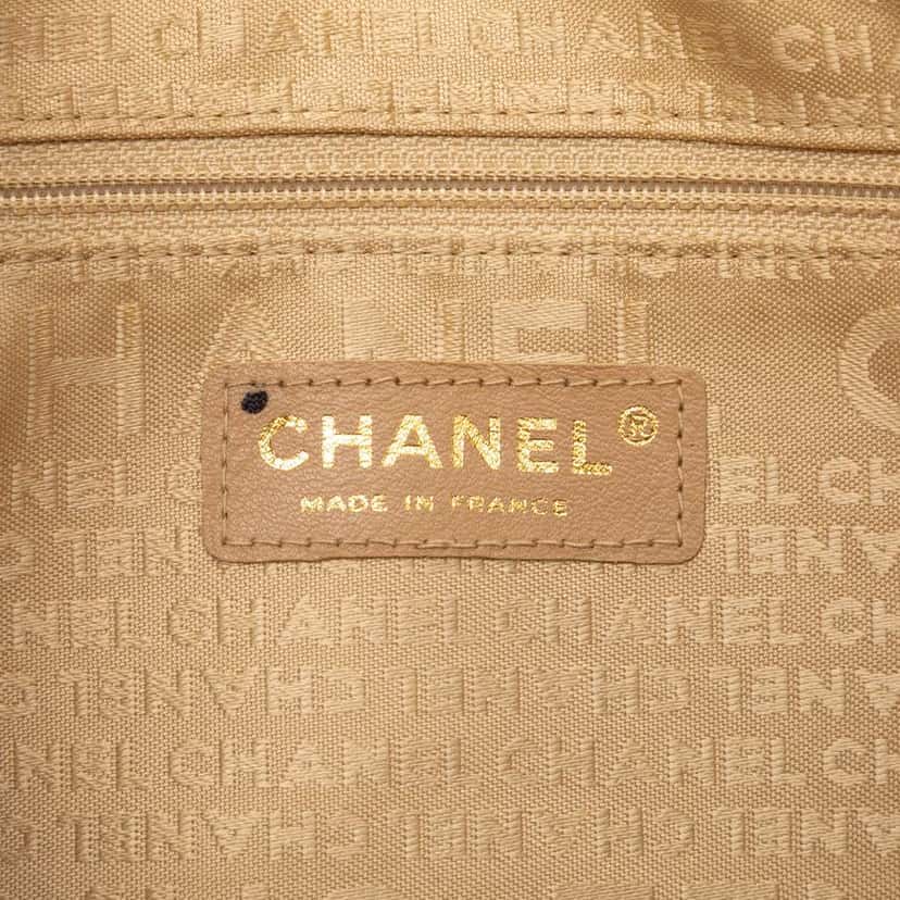 Chanel Medium Lambskin Chocolate Bar Shoulder Bag Brown Leather Very good condition - Box View