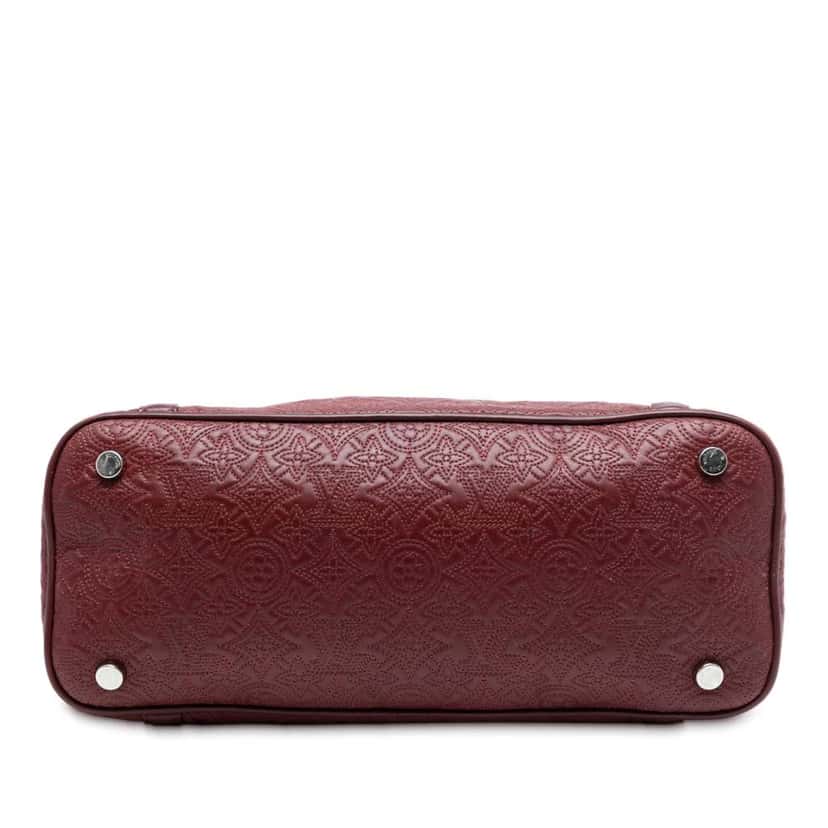 Louis Vuitton Monogram Antheia Ixia MM Red Leather Very good condition - Inside View