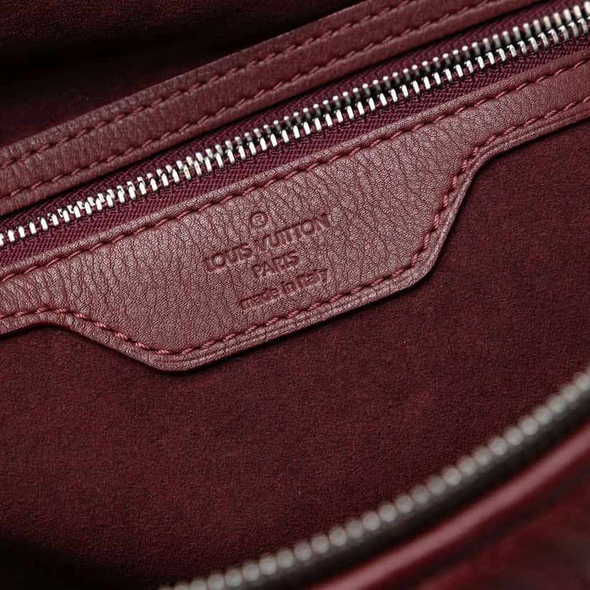 Louis Vuitton Monogram Antheia Ixia MM Red Leather Very good condition - Box View