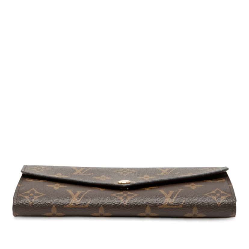 Louis Vuitton Monogram Portefeuille Sarah Wallet Brown Good condition - Inside View