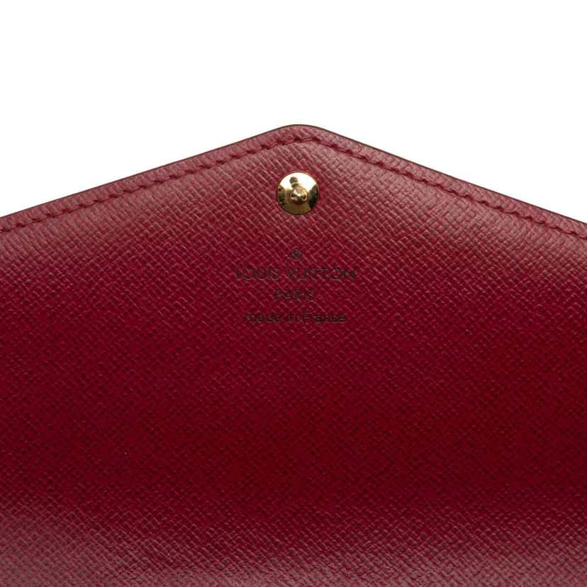Louis Vuitton Monogram Portefeuille Sarah Wallet Brown Good condition - Box View