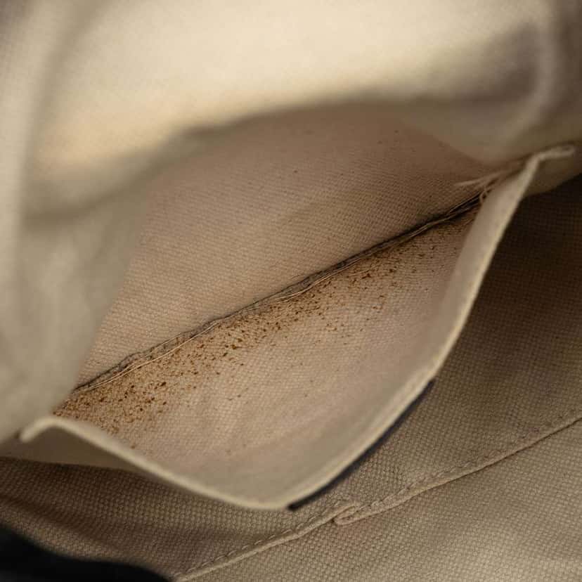 Gucci Leather Bamboo Tassel Backpack Black Leather Good condition - Box View