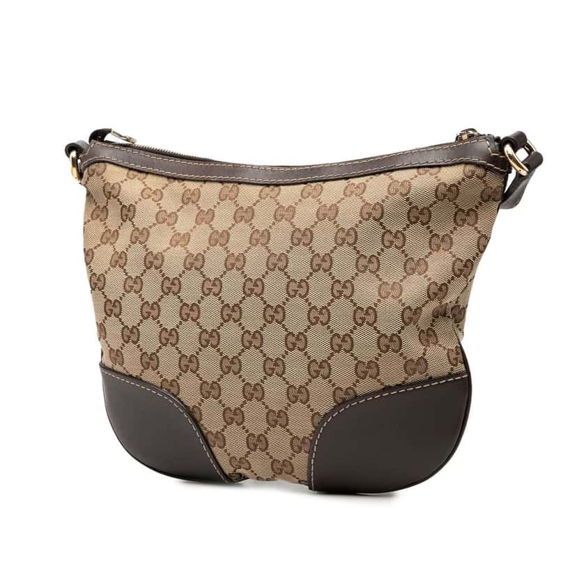 Gucci GG Canvas Lovely Crossbody Brown Canvas Good condition - Back View