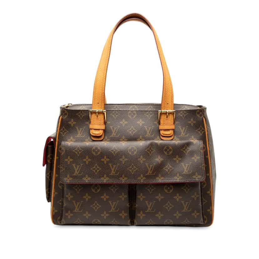 Louis Vuitton Monogram Multipli Cite Brown Good condition - Front View