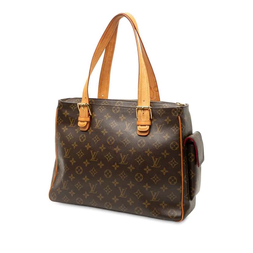 Louis Vuitton Monogram Multipli Cite Brown Good condition - Back View