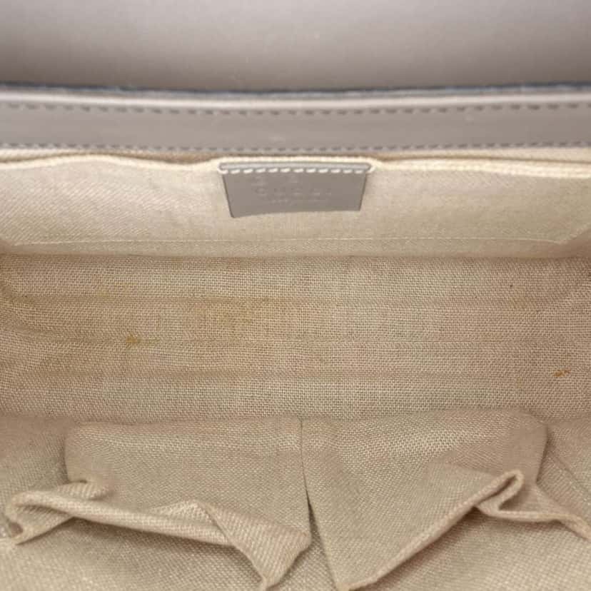Gucci Medium Microguccissima Emily Shoulder Bag Brown Leather Good condition - Model View
