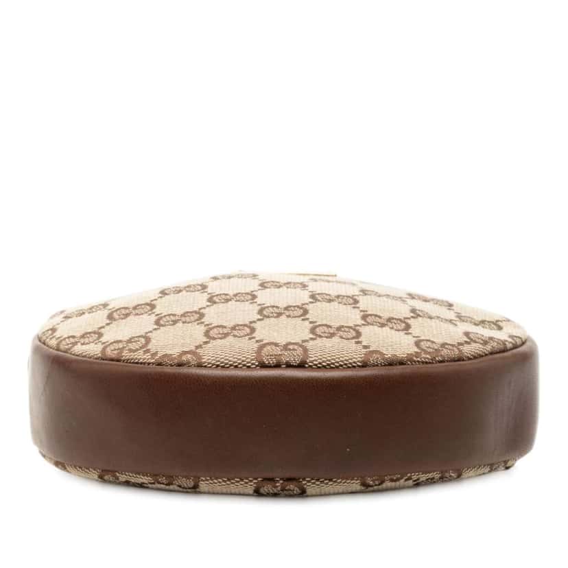 Gucci GG Canvas Round Crossbody Brown Canvas Good condition - Inside View