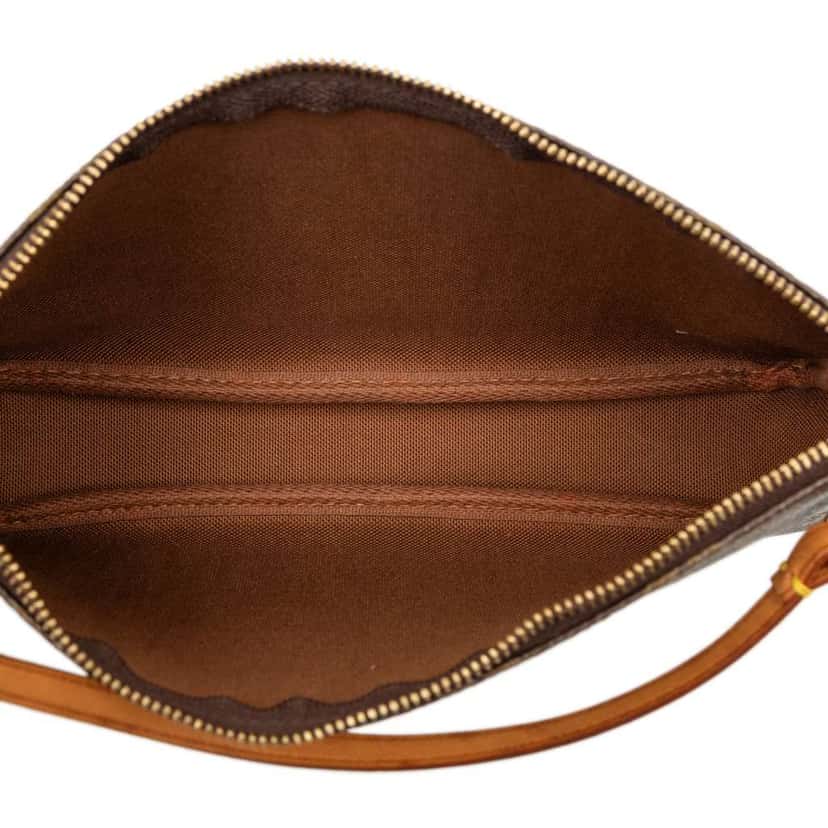 Louis Vuitton Monogram Pochette Accessoires Brown Fair condition - Model View