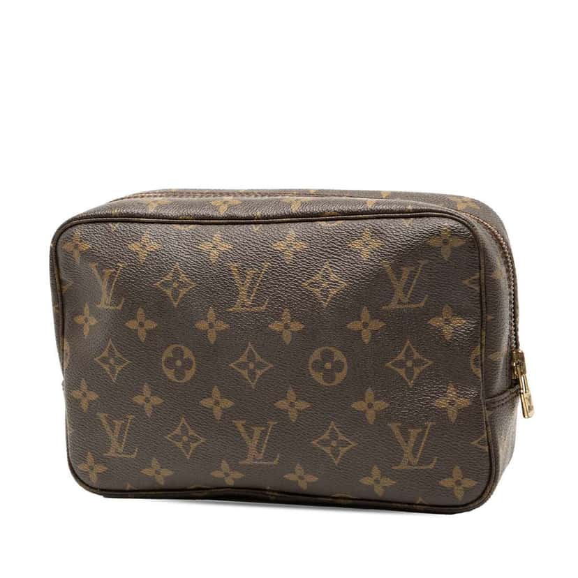 Louis Vuitton Monogram Trousse Toilette 23 Brown Good condition - Back View