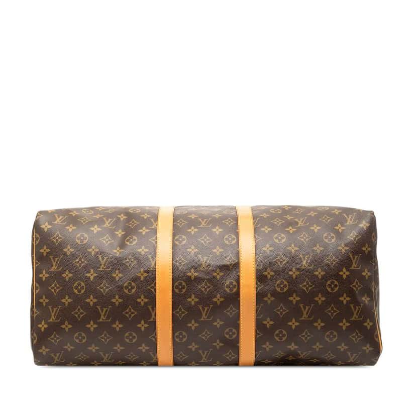 Louis Vuitton Monogram Keepall 55 Brown Good condition - Inside View