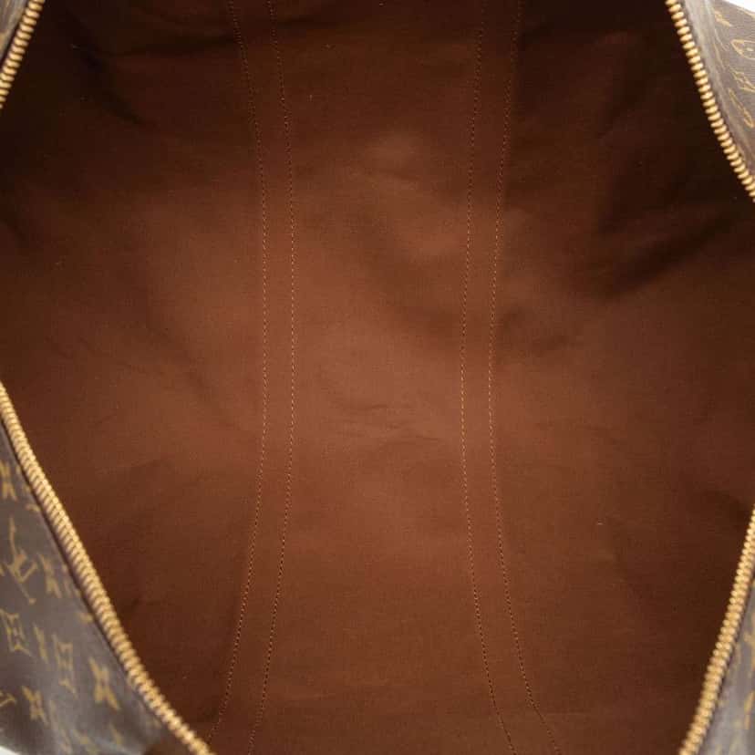 Louis Vuitton Monogram Keepall 55 Brown Good condition - Model View