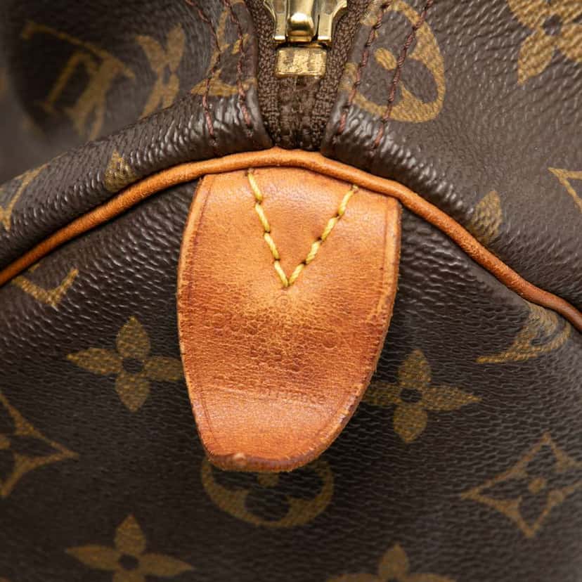 Louis Vuitton Monogram Speedy 35 Brown Good condition - Box View
