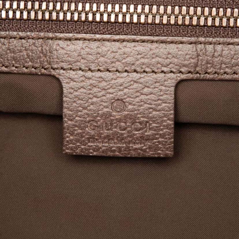 Gucci GG Supreme Animalier Backpack Brown Canvas Fair condition - Box View