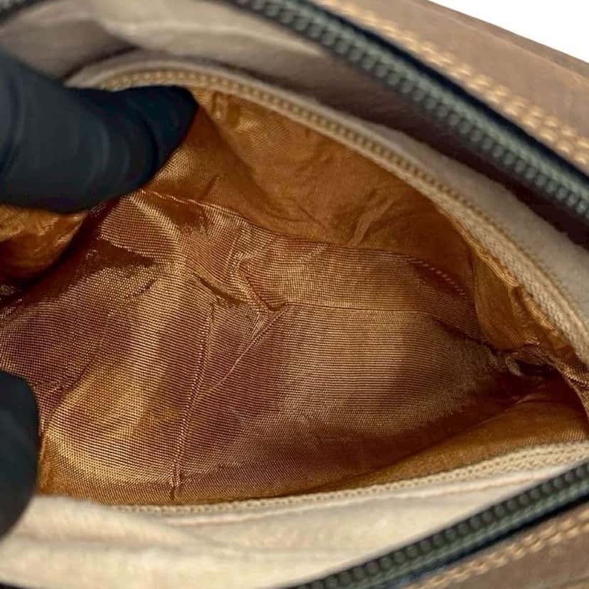Gucci GG Supreme Plus Crossbody Brown Canvas Good condition - Inside View