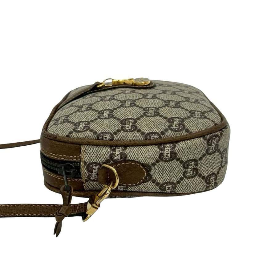 Gucci GG Supreme Plus Crossbody Brown Canvas Good condition - Box View