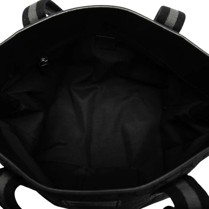 Gucci GG Nylon Web Tote Black Good condition - Model View
