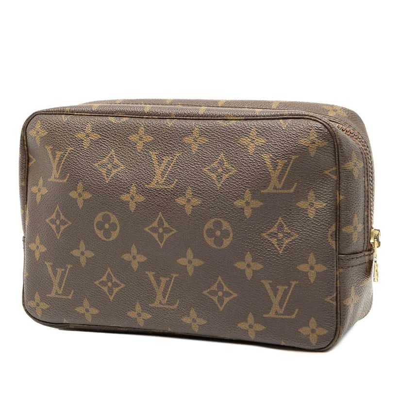 Louis Vuitton Monogram Trousse Toilette 23 Brown Good condition - Back View
