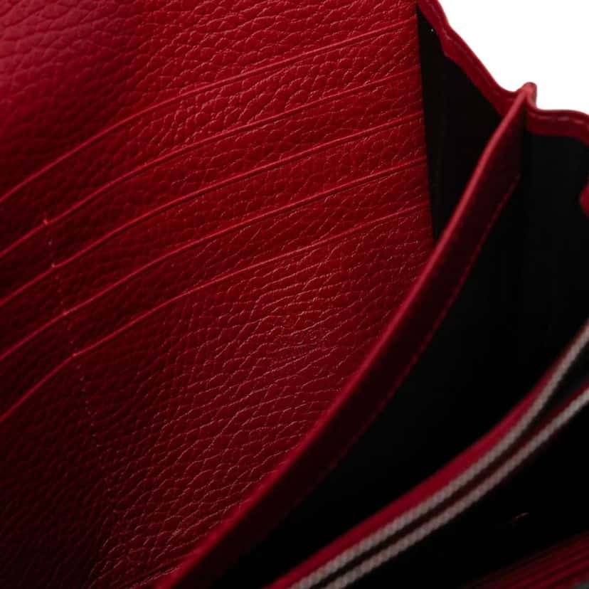 Gucci Leather Dionysus Wallet on Chain Red Leather Very good condition - Box View