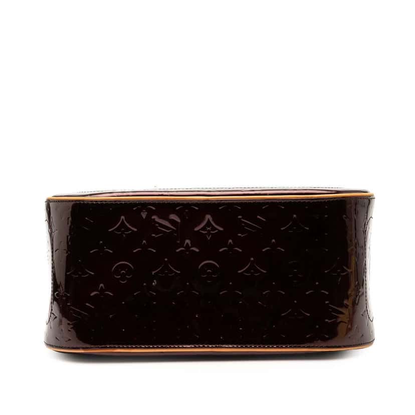 Louis Vuitton Monogram Vernis Summit Drive Purple Leather Good condition - Inside View