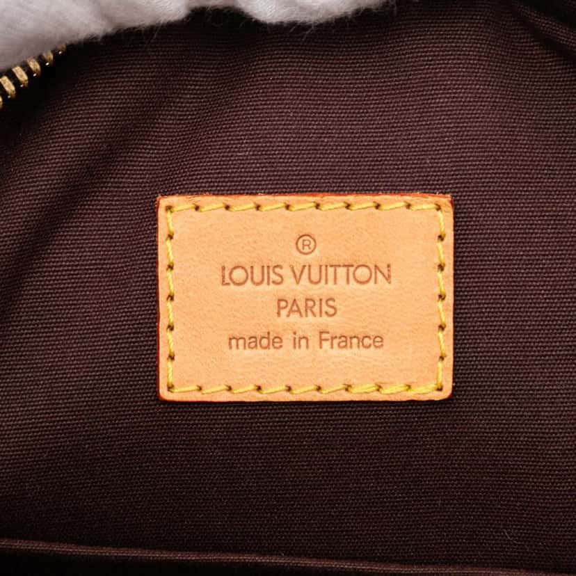 Louis Vuitton Monogram Vernis Summit Drive Purple Leather Good condition - Box View