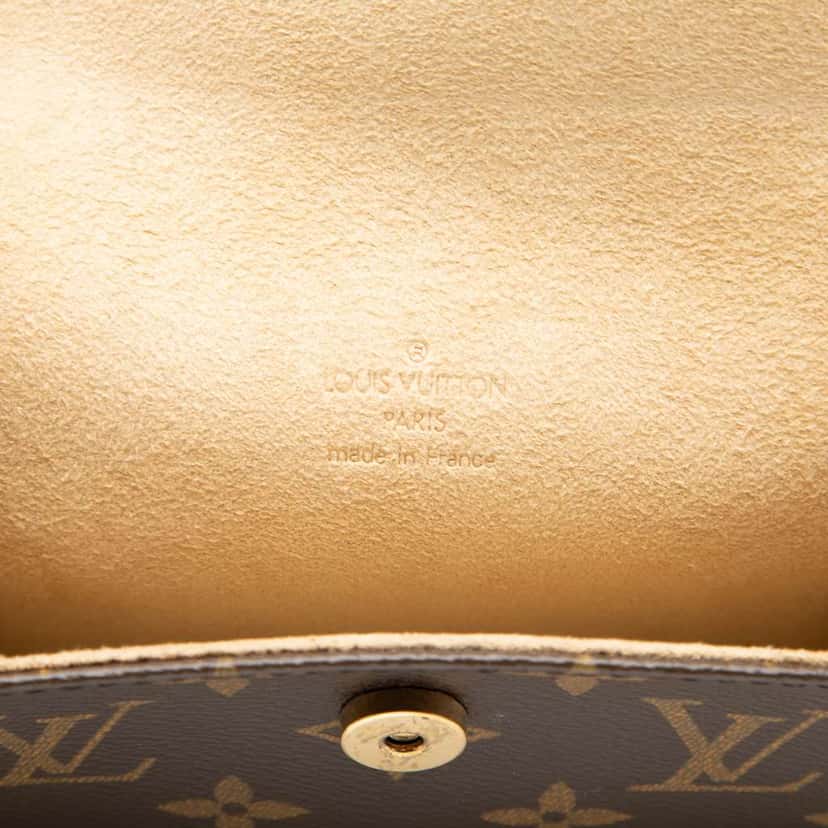 Louis Vuitton Monogram Pochette Florentine Brown Very good condition - Box View